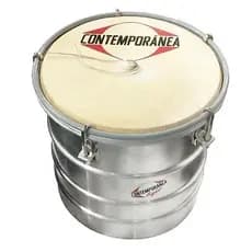Cuíca Contemporânea Light Em Alumínio 6" Pele Couro 115LT