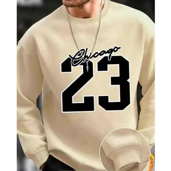 Blusa de Frio Estilosa Moletom Masculino Suéter casaco Flanelado Algodão Promoção Imperdível