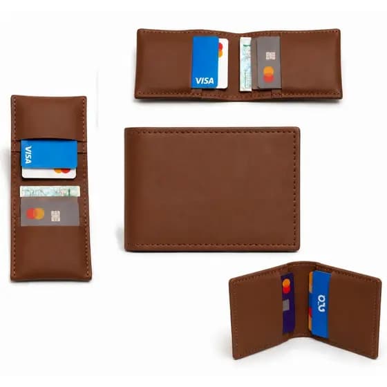 Porta Cartão Masculino Feminino Para Revenda Slim CNH Cartões Compacta Brindes