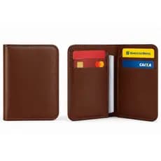 Kit 100 Carteiras Porta Cartões Para Revenda Slim CNH Cartões Compacta Brindes