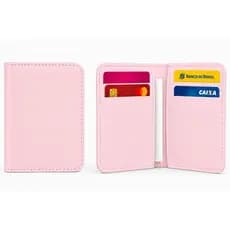 Kit 15 Carteiras Porta Cartões Para Revenda Slim CNH Cartões Compacta Brindes