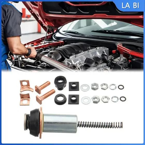[Wishshopeehhh] Conjunto De Peças De Reparo De Motor Utilitário Kit Solenóide De Partida De Alto Desempenho Para Land Ro