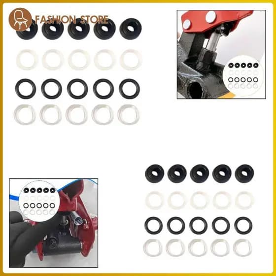 [Wishshopeelq] Kit Completo De Anel De Vedação De Macaco Hidráulico De 2 Toneladas Conjunto De Reparo Borracha Para Uso
