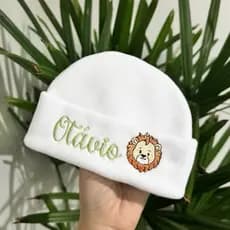 Touca Rn Personalizada Touquinha bebê Envia Nome no chat