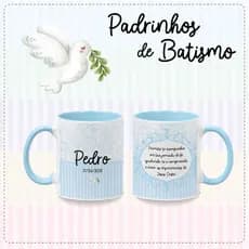 Caneca personalizada Madrinha/ Padrinho de batismo
