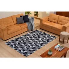 Tapete De Sala Retangular 1,60m X 1,40m Black Friday
