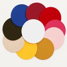 Kit 6 Capas de Sousplat Decorativo Liso Oxford Promocão Atacado Buffet Decoração