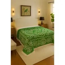 Colcha Chenille Jolitex Casal Com Franja Clássico Macio 2,20x2,40m várias cores