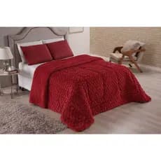 Coberdrom Dupla Face Manta Póa Queen Manta 150g Grosso Maciez Extrema Cobertor