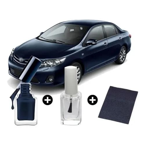 Tinta Tira Risco Automotiva Corolla Azul Safira 2004 2003