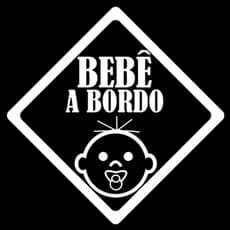 Adesivo Infantil Carro Van Bebê A Bordo Meninos E Meninas