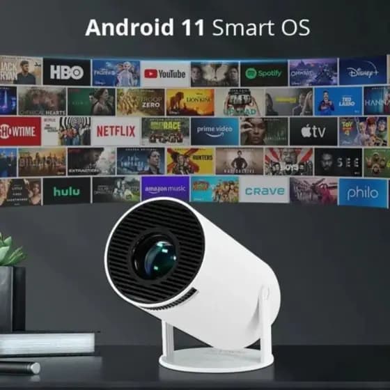 Projetor 4K HD 150 Polegadas Celular, Tv B0x, Xbox, PS, Pc, Wifi HY300 Pro Magcubic Envio Imediato_XHL ELETRONICO