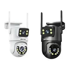 Câmera De Segurança a Prova de água Lente Dupla APP YOOSEE IP66 Camera IP WiFi 360