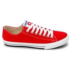 Tênis Scarlet Super Star Lona Vermelho