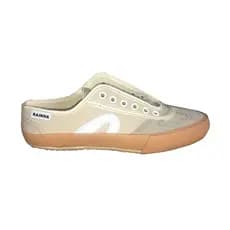 Tênis Rainha Futsal Vl 2500 Bege Branco Crepe