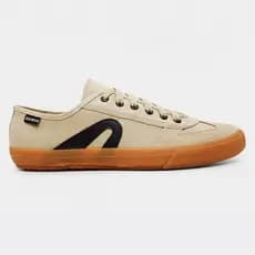 Tênis Rainha Futsal Vl 2500 Bege Preto Crepe