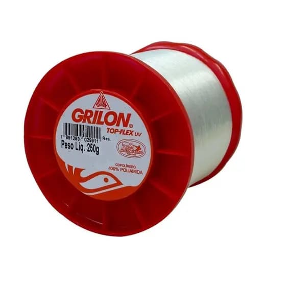 Linha Pesca Grilon 0,40 Mm 4 Unidades De 250 Gr Total 1 Kg