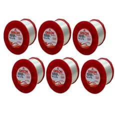 Linha Pesca Grilon 0,60 Mm 500 Gramas Caixa 6 Unidades (3kg)