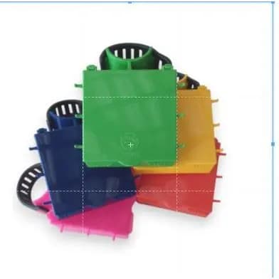 Caixa Porta Iscas Com Suporte Para Vara de Pesca