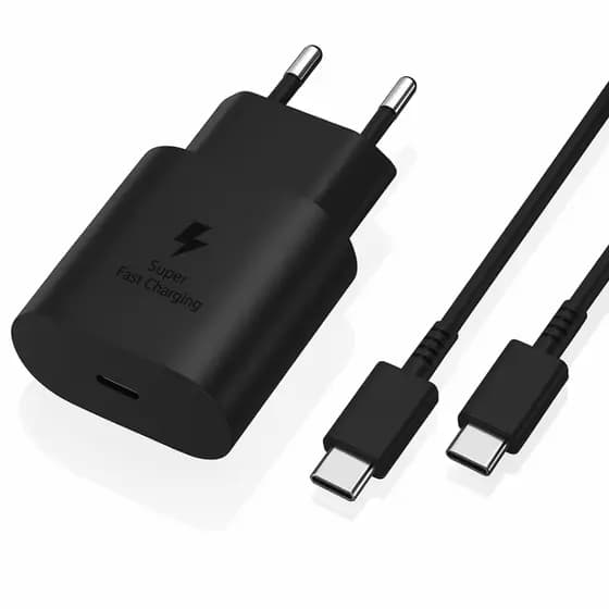 Carregador Turbo 30W Para Samsung Galaxy Todos modelos Linha S Tipo C
