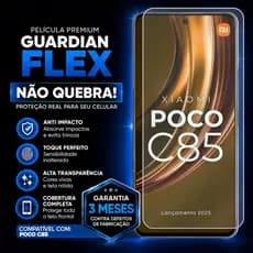 Película de Proteção Para Xiaomi Poco C85 Invisivel Resistente Guardian Flex