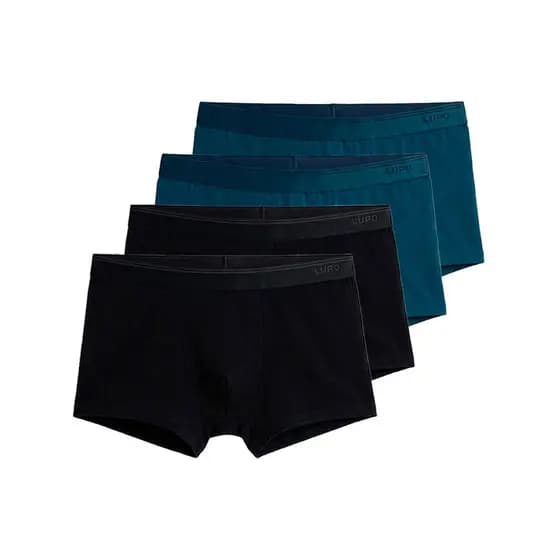 Kit com 4 Cuecas Sunga Lupo 480-003 Colorido
