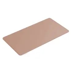 Mouse Pad Grande Couro Nude Feltro Costurado Básico
