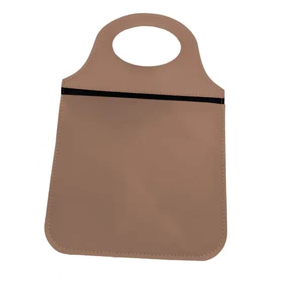 Lixeira Porta Lixo para Carro Elegante Nude