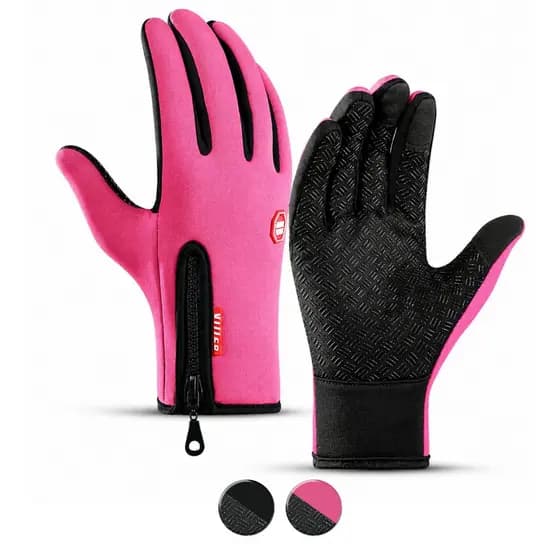 Luva de Ciclismo Bike Motoqueiro Moto Motociclista Inverno Frio Masculina Feminina c/ Touch