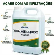 mpermeabilizante Para Infiltração Hidrorepelente Para Lajes Paredes Telhados VBrasil Veda Laje