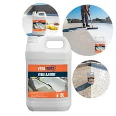 Veda Laje Branco Impermeabilizante E Isolante Termico 5L  Impermeabilizante Liquido Para Telhados E Lajes