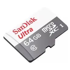 Cartão de Memória Ultra SD Micro Sandisk 64gb com Adaptador 32gb 64gb A1 Original