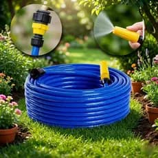 Mangueira de Jardim Flexível e Reforçada – Ideal para Quintal e Lavar Área