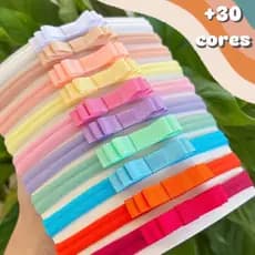 Kit com 10 lacinhos triplo para bebês rn tiara laços infantil 0 a 18 meses
