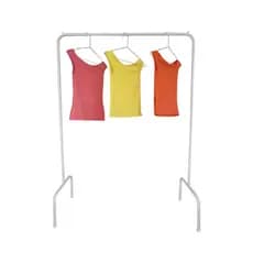 Cabideiro Branco Arara  para  Roupas - Ninos