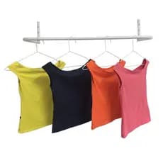 Cabideiro Para Roupas De Parede - Arara - Dobrável - Ninos