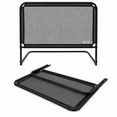 Mini Grade De Proteção Para Cama Box Preta - 67 Cm X 54 Cm - Ninos