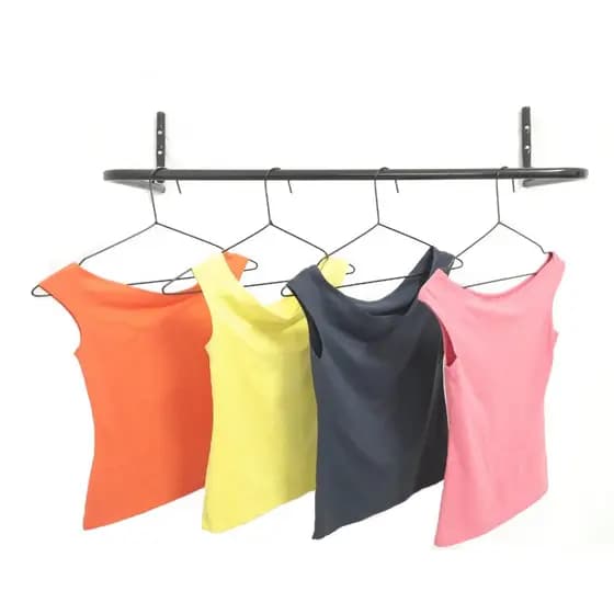 Cabideiro Para Roupas - De Parede - Ninos - Preto