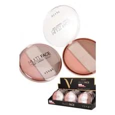 Trio Contorno Blush E Iluminador