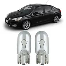 Par Lâmpadas Pingo Original Esmagada T10 12v 5w 2825 Citroen C4 Faroleta Teto Placa Lanterna
