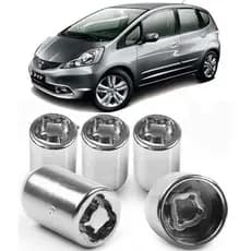 Kit Parafuso Porca Antifurto Roda Honda Fit Todos Modelos