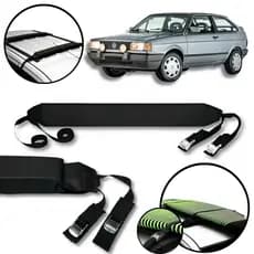 Rack Teto Prancha Surf Carro Com Cinta Volkswagen Gol g1
