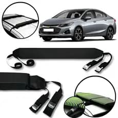 Rack Teto Prancha Surf Carro Com Cinta Chevrolet Cruze