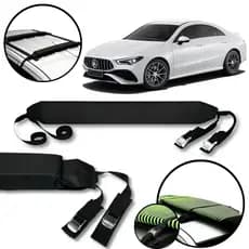 Rack Teto Prancha Surf Carro Com Cinta Mercedes CLA