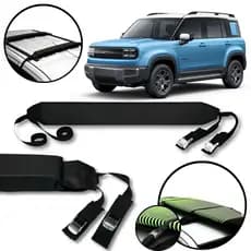 Rack Teto Prancha Surf Carro Com Cinta Chevrolet Spark