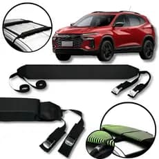 Rack Teto Prancha Surf Carro Com Cinta Chevrolet Tracker