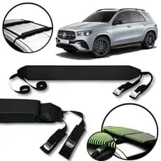 Rack Teto Prancha Surf Carro Com Cinta Mercedes GLE