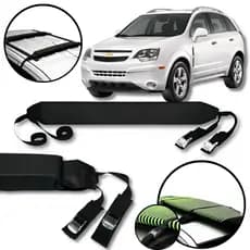 Rack Teto Prancha Surf Carro Com Cinta Chevrolet Captiva