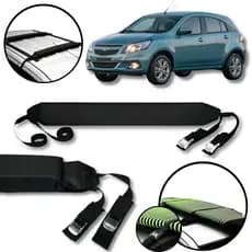 Rack Teto Prancha Surf Carro Com Cinta Chevrolet Agile