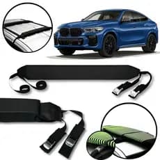 Rack Teto Prancha Surf Carro Com Cinta BMW X6